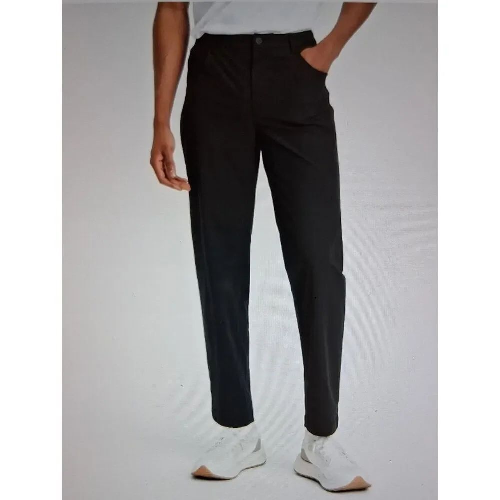 All In Motion 360 Lifestyle Relaxed Fit 5 Pocket Pants. Black 34x30 New